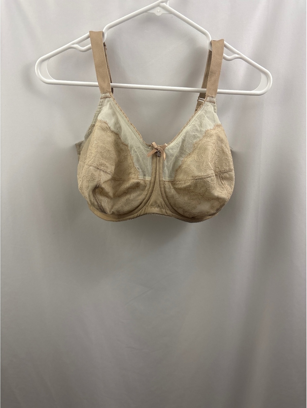 Wacoal Retro Chic Underwire Bra 34l 855166 Unlined Full Coverage Toast